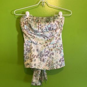 Jessica Simpson strapless blouse